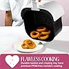 Paris Hilton air fryer, 6-quart large capacity, PFAS-free non-stick coating, touchscreen display, 8-in-1 functions (air fry, bake, grill, roast, reheat, keep warm, pizza, dehydrate), dishwasher safe. - Image 5