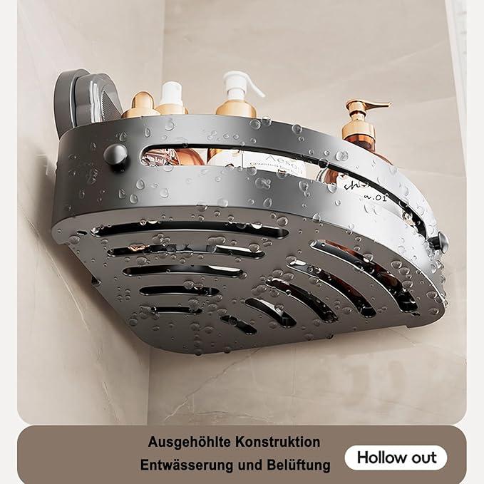 Shower Shelf Racks Suction Cup Bathroom Storage Rack, No Drilling Shelves for Bathroom Storage & Home Decor Shower Caddy - Image 6