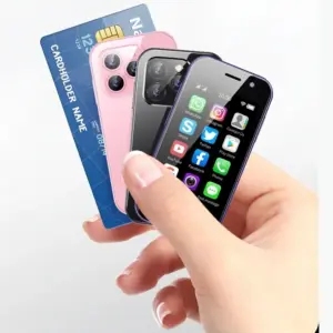 Mini 3.0-inch touchscreen dual SIM dual standby smartphone-designed for children and students (face recognition, 4GB+128GB)